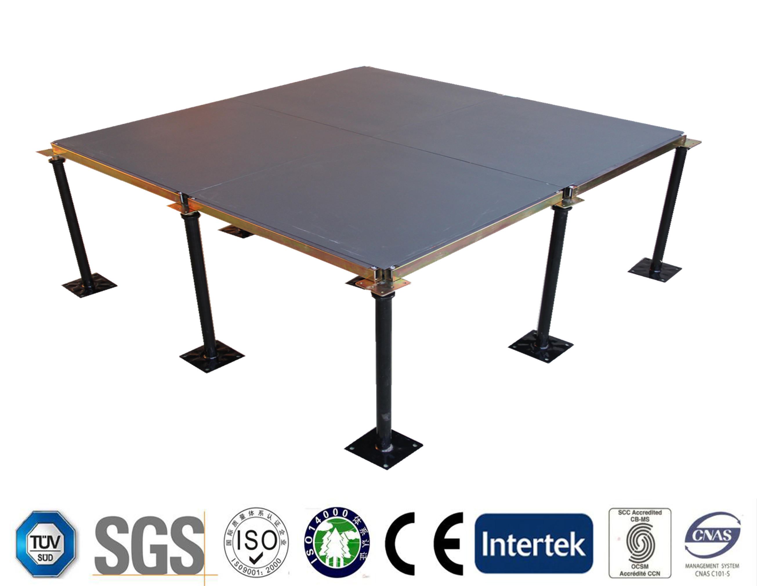 800mm OA Steel Access Floor